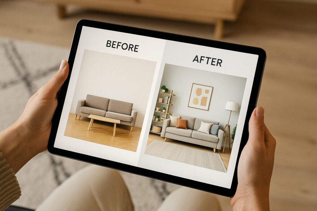 AI Daily Life 3 Use AI in interior design